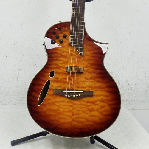 Vist Large View of Product Image Which is Used Ibanez Montage Semi-Hollow Electric Guitar Sunburst 6-String