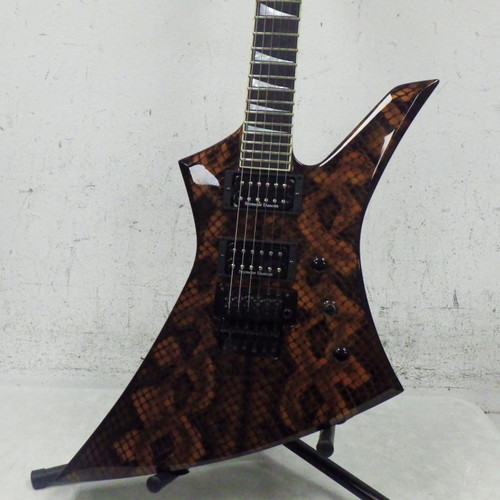 Vist Large View of Product Image Which is Used Jackson Jackson Custom Shop Ke2 Pointy Electric Guitar Custom Graphics 6-String