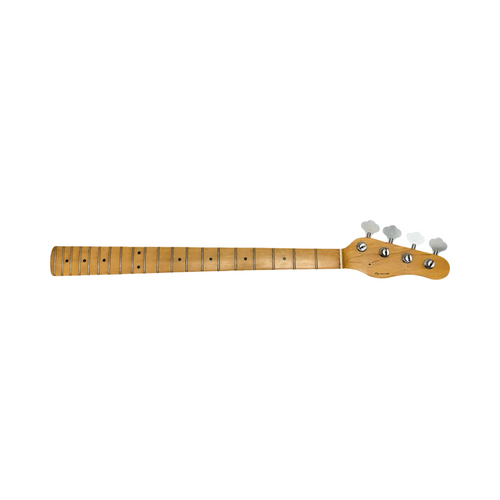 Vist Large View of Product Image Which is Used PAGE CUSTOM BUILDS TELE BASS NECK Bass Guitar Natural 4-String
