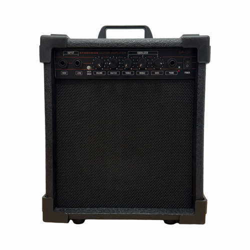 Vist Large View of Product Image Which is Used Synsonics GA-150 15 WATT 1 x 8 Solid State Amplifier 1 x 8