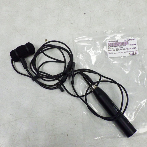 Vist Large View of Product Image Which is Used Audio Technica Pro 35 Condenser with At8538 