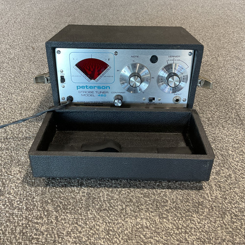 Vist Large View of Product Image Which is Used PETERSON STROBE TUNER 420 Instrument Tuner