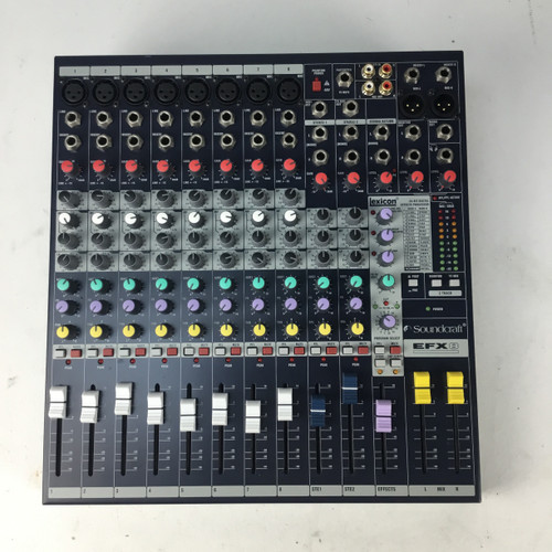 Vist Large View of Product Image Which is Used Soundcraft EFX8 Mixing Console