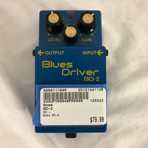 Vist Large View of Product Image Which is Used Boss BD-2 Overdrive Pedal