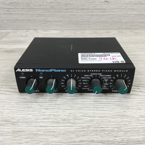 Vist Large View of Product Image Which is Used Alesis NANO PIANO Compact Synthesizer Compact