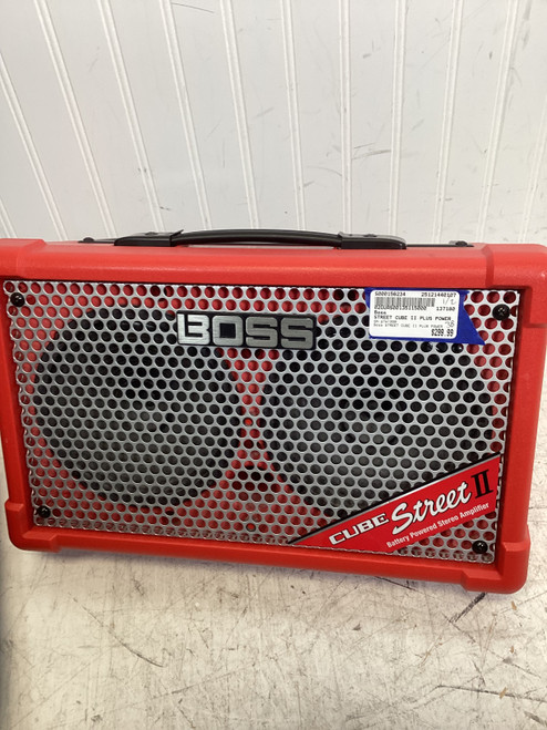 Vist Large View of Product Image Which is Used Boss STREET CUBE II PLUS POWER Solid State Guitar Combo Other