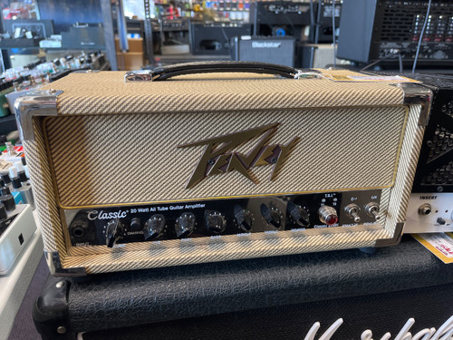 Vist Large View of Product Image Which is Used Peavey CLASSIC 20 WATT ALL TUBE Tube Guitar Amplifier Head
