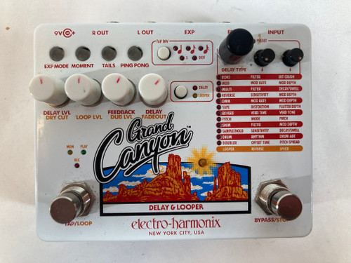 Vist Large View of Product Image Which is Used Electro-Harmonix Grand Canyon Delay Pedal