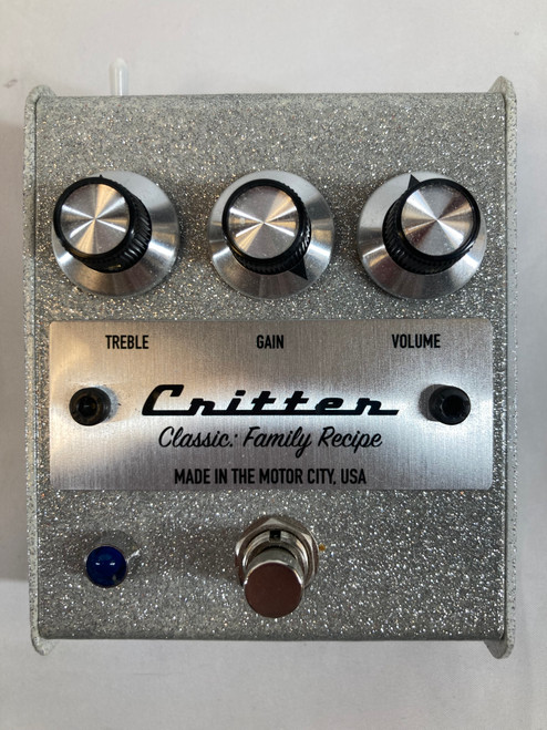 Vist Large View of Product Image Which is Used Critter Electronics Classic Family Recipe Overdrive Pedal