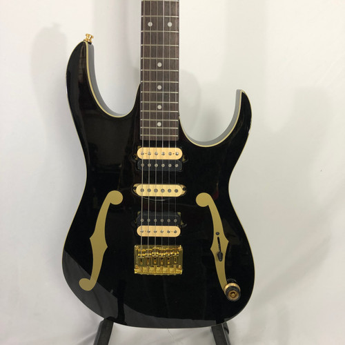 Vist Large View of Product Image Which is Used Ibanez PGM50 Semi-Hollow Electric Guitar Black 6-String