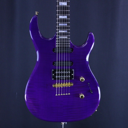 Vist Large View of Product Image Which is Used Carvin DC135 90S USA ELECTRIC GUITAR Double Cut Electric Guitar Purple 6-String