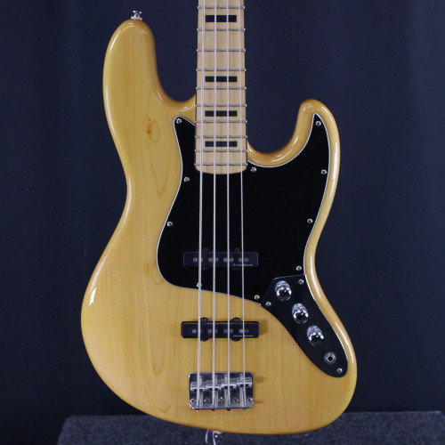 Vist Large View of Product Image Which is Used Squier CLASSIC VIBE 70S JAZZ BASS J Type Bass Guitar Natural 4-String