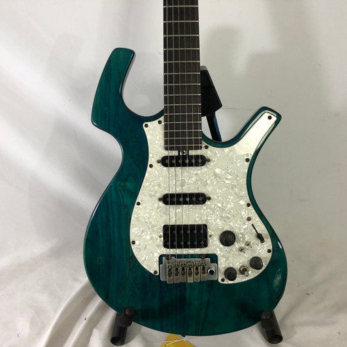 Vist Large View of Product Image Which is Used Parker P-38 Vintage Offset Dbl Cutaway Guitar Green 6-String