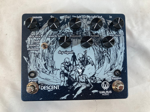 Vist Large View of Product Image Which is Used Walrus Audio DESCENT REVERB Pedal