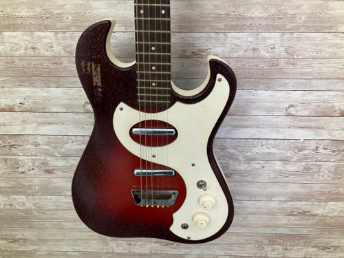 Vist Large View of Product Image Which is Used Silvertone 1457 GUITAR/AMP SET Electric Guitar