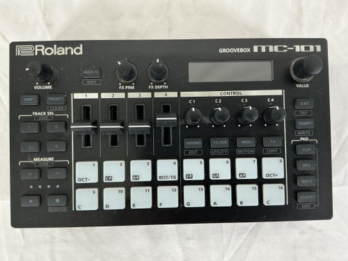 Vist Large View of Product Image Which is Used Roland GROOVEBOX MC-101 Groove Box