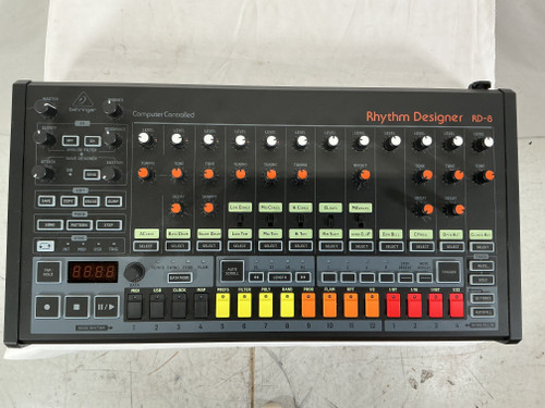 Vist Large View of Product Image Which is Used Behringer RHYTHM DESIGNER RD-8 Compact Drum Machine