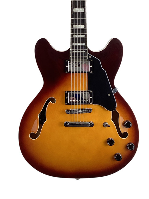 Vist Large View of Product Image Which is Used Grote Semi-Hollow Electric Guitar 