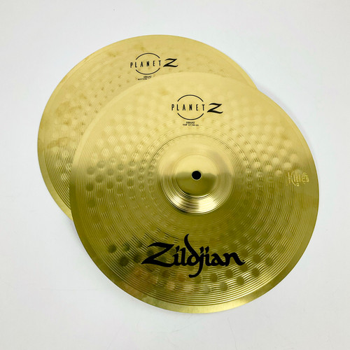 Vist Large View of Product Image Which is Used Zildjian 14IN Planet Z Hi-Hat Cymbals