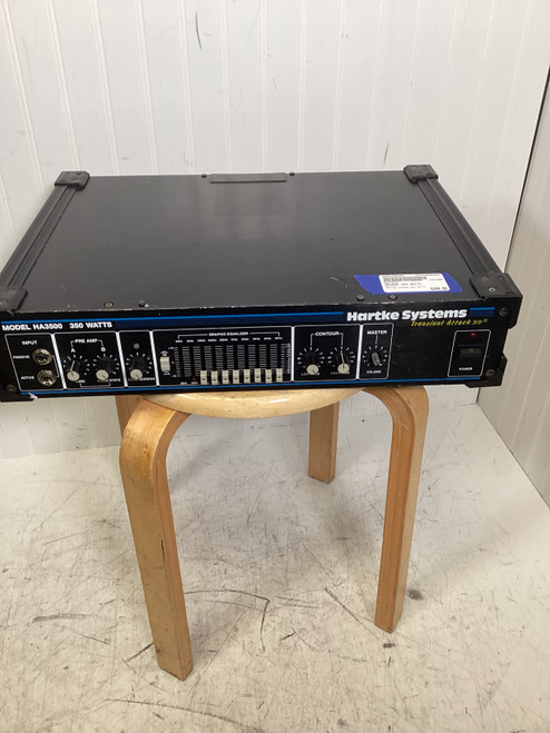 Vist Large View of Product Image Which is Used Hartke HA3500 350 WATTS Bass Amplifier Head