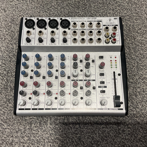 Vist Large View of Product Image Which is Used BEHRINGER EURORACK UB1202 Compact Mixer