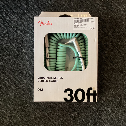 Vist Large View of Product Image Which is Used Fender COILED CABLE 30FT Instrument Cable