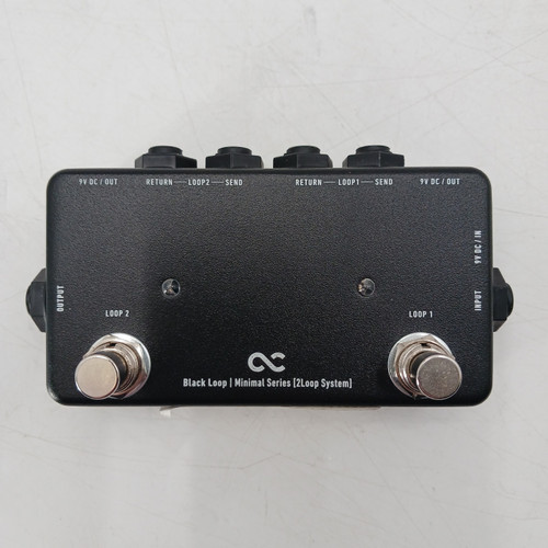 Vist Large View of Product Image Which is Used MINIMAL SERIES BLACK LOOP Guitar Effects Pedal