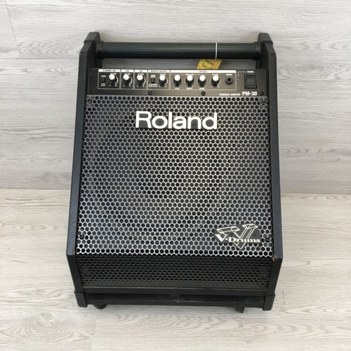 Vist Large View of Product Image Which is Used Roland PM-30 DRUM AMP 1X12 Keyboard Amplifier