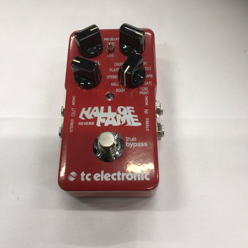 Vist Large View of Product Image Which is Used TC Electronic HALL OF FAME Reverb Pedal