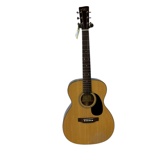 Vist Large View of Product Image Which is Used Recording King RO-318 Solid Top Acoustic Guitar Natural