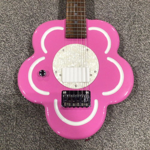 Vist Large View of Product Image Which is Used DAISY ROCK FLOWER GUITAR Left-Handed Electric Guitar