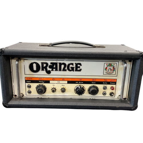 Vist Large View of Product Image Which is Used Orange 1970S OR120 Vintage Tube Guitar Head