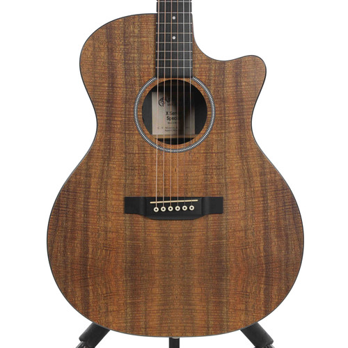 Vist Large View of Product Image Which is Used Martin X SERIES GPC SPECIAL KOA Laminate Top Acoustic Guitar Wood