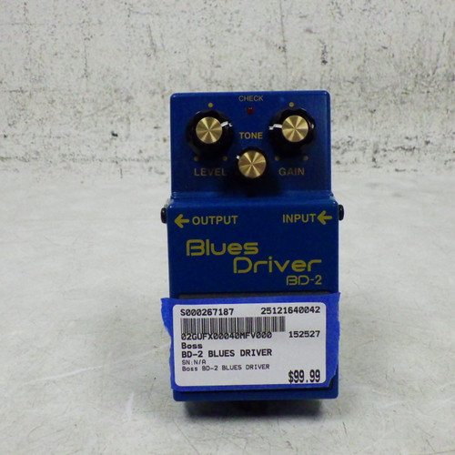 Vist Large View of Product Image Which is Used Boss Bd-2 Blues Driver Overdrive Pedal