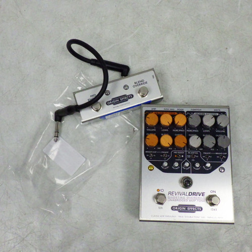 Vist Large View of Product Image Which is Used Origin Effects Revivaldrive Ghosting Overdrive  Pedal