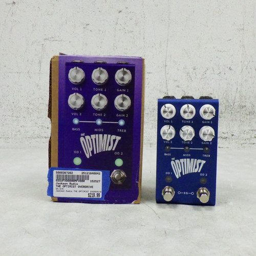 Vist Large View of Product Image Which is Used Jackson Audio the Optimist Overdrive Pedal