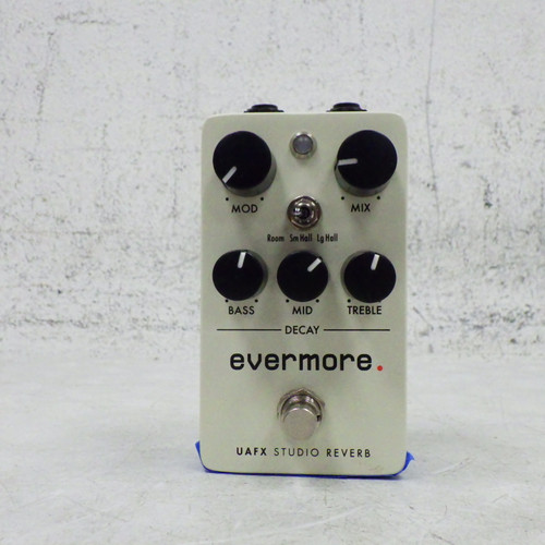 Vist Large View of Product Image Which is Used Universal Audio Evermore Studio Reverb  Pedal