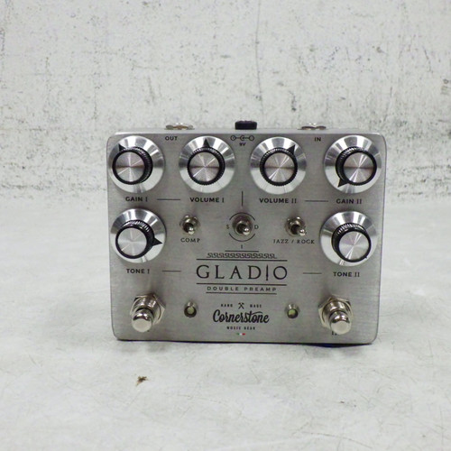 Vist Large View of Product Image Which is Used Cornerstone Music Gear Gladio Double Pre Guitar PreAmp Pedal