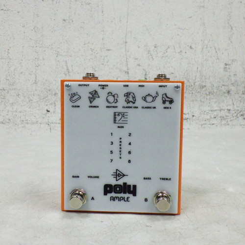 Vist Large View of Product Image Which is Used Poly Effects Ample Amp Simulator Amp Simulator + Fx Pedal