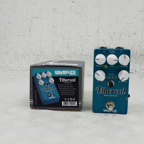 Vist Large View of Product Image Which is Used Wampler Etheral Delay and Reverb Delay Pedal