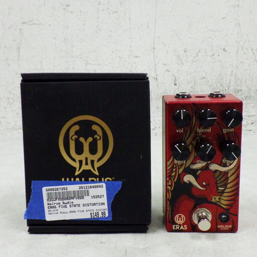 Vist Large View of Product Image Which is Used Walrus Audio Eras Five State Distortion V2  Pedal