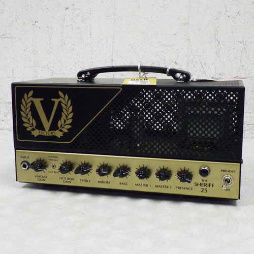Vist Large View of Product Image Which is Used Victory Sheriff 25 Head Tube Guitar Amplifier Head