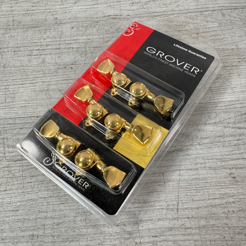 Vist Large View of Product Image Which is Used Grover 502G Roto-Grip Locking Rotomatic Tuners - 3+3