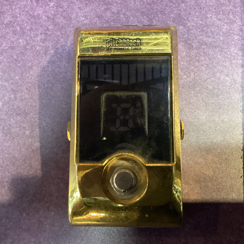 Vist Large View of Product Image Which is Used Korg PITCHBLACK GOLD EDITION Tuner Pedal