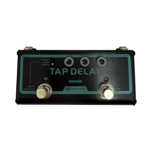 Vist Large View of Product Image Which is Used Donner TAP DELAY EFFECT PEDAL Delay Pedal