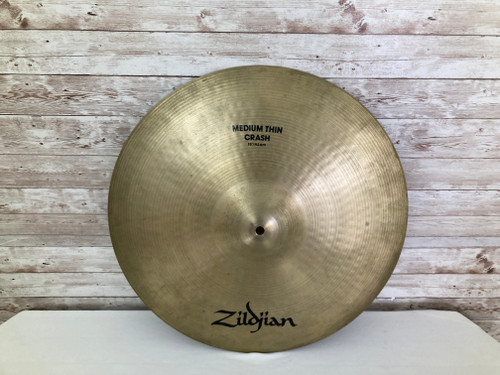 Vist Large View of Product Image Which is Used Zildjian 18 MEDIUM THIN CRASH Cymbal
