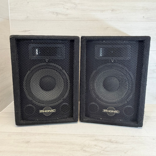 Vist Large View of Product Image Which is Used Phonic SEM 710 PAIR Speaker Cabinet