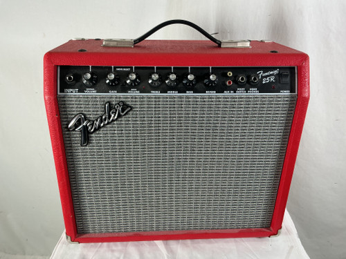 Vist Large View of Product Image Which is Used Fender FRONTMAN 25R RED 1 x 10 Solid State Amplifier 1 x 10