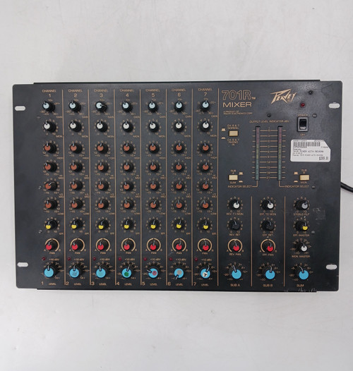 Vist Large View of Product Image Which is Used Peavey 701R MIXER WITH REVERB Rackmount Mixer