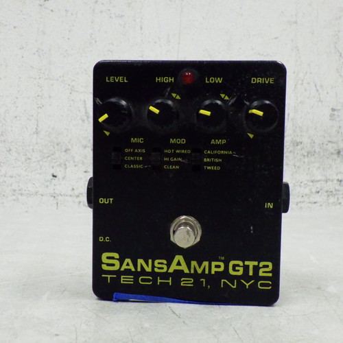 Vist Large View of Product Image Which is Used Sans Amp Tech 21 Nyc Vintage Guitar Effects Pedal